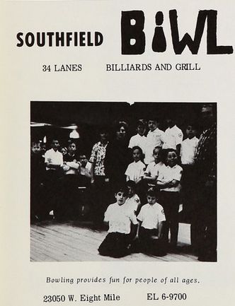 Southfield Bowl - 1967 Southfield High Yearbook Ad